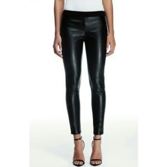 Armani Exchange Pants - Armani Exchange Faux Leather Skinny Moto Pants